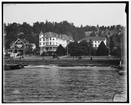 Island House from the lake, Mackinac