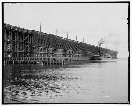 Presque Isle ore docks, Marquette, Mich.
