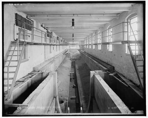 Naval tank, Engineering Building, University of Michigan