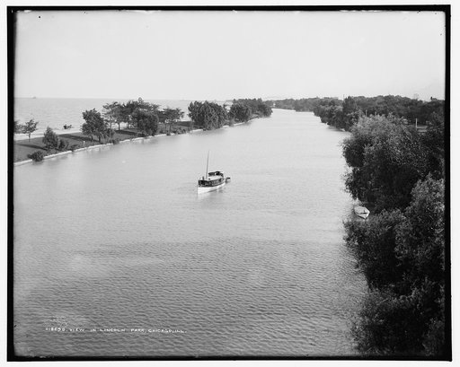 View in Lincoln Park, Chicago, Ill.