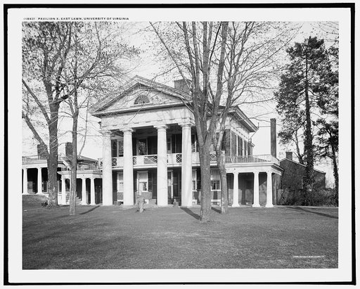 Pavilion X, East Lawn, University of Virginia