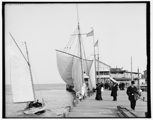 Pier at the inlet, Atlantic City, N.J.