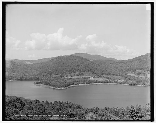 Great Squam from Shepard Hill, Asquam [i.e. Squam] Lake, N.H.