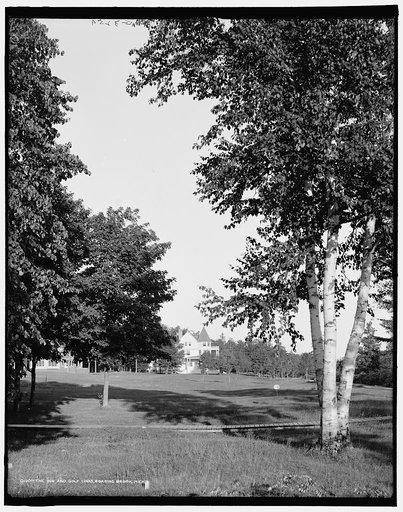 Inn and golf links, Roaring Brook, Mich., The