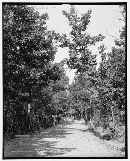 Road to High Rock, Pen Mar Park, Md.