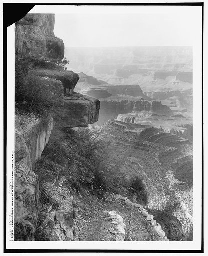 Hanging Rock, Grand View Trail, Grand Canyon, Ariz.