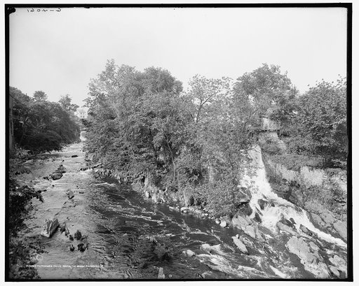 Wappinger's falls above the bridge, Poughkeepsie, N.Y.