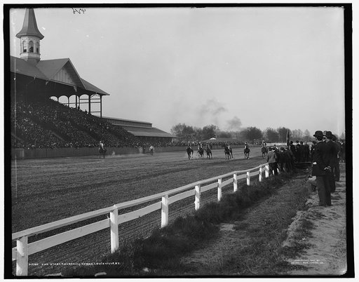 Start, Churchill Downs, Louisville, Ky., The