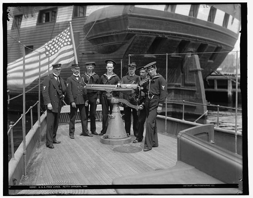 U.S.S. Free Lance, petty officers, 1898