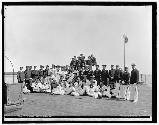 U.S.S. Nahant, ship's company