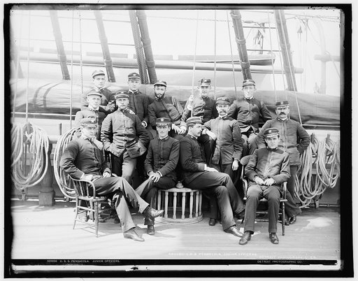 U.S.S. Pensacola, junior officers