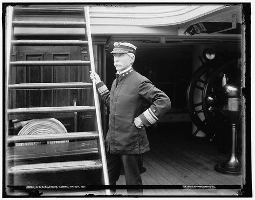 U.S.S. Baltimore, Admiral Watson, 1900