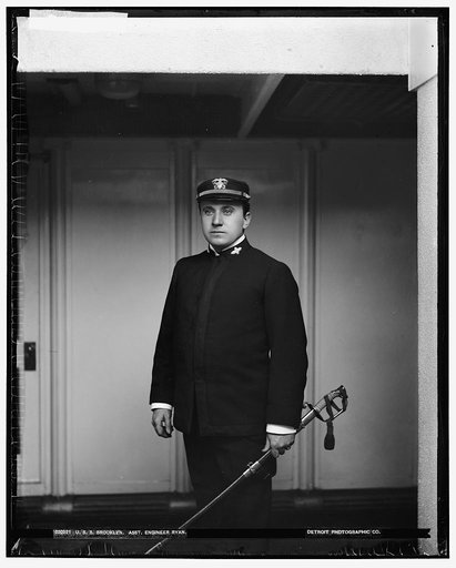 U.S.S. Brooklyn, Asst. Engineer Ryan