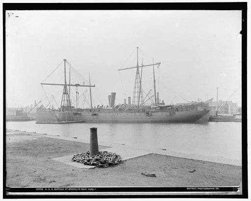 U.S.S. Buffalo, at Brooklyn Navy Yard