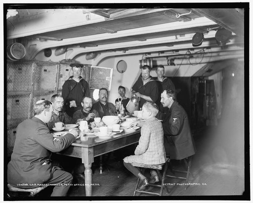 U.S.S. Massachusetts, petty officers' mess