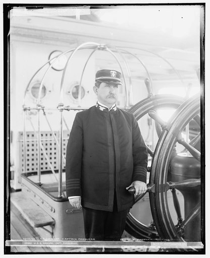 U.S.S. Newark, Captain Farquhar