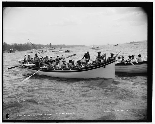 Before boat race, Columbian Naval Review, 1892 [i.e. 1893