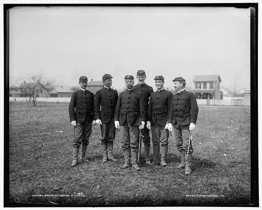 Group of Marine officers