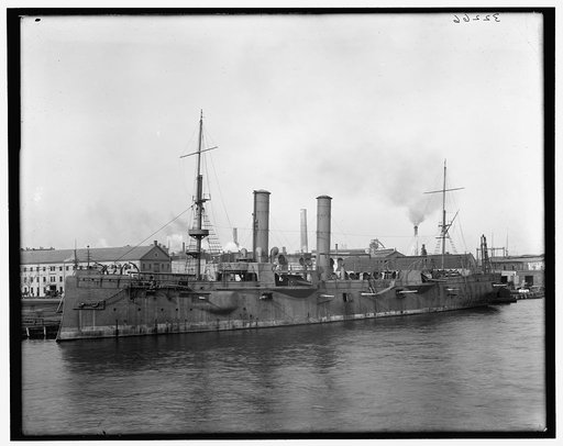 U.S.S. Chicago at Brooklyn Navy Yard