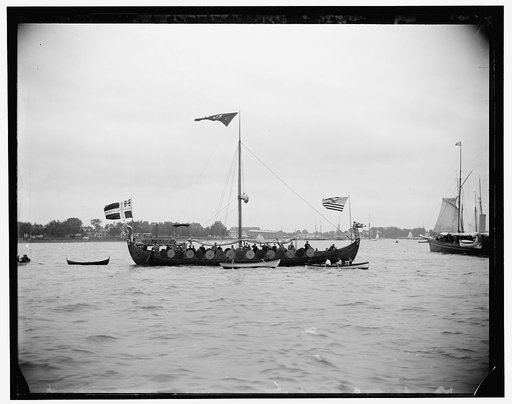 The Viking ship