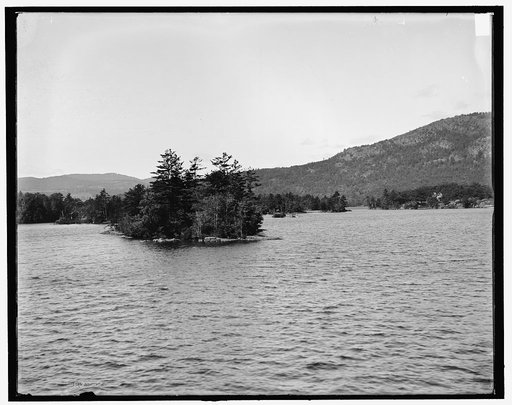 Lake George, N.Y., west from Pearl Point