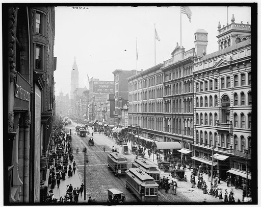 Philadelphia, Pa., Market Street from Eighth