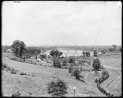 Springfield, Mass., Connecticut River and city from Forest Park