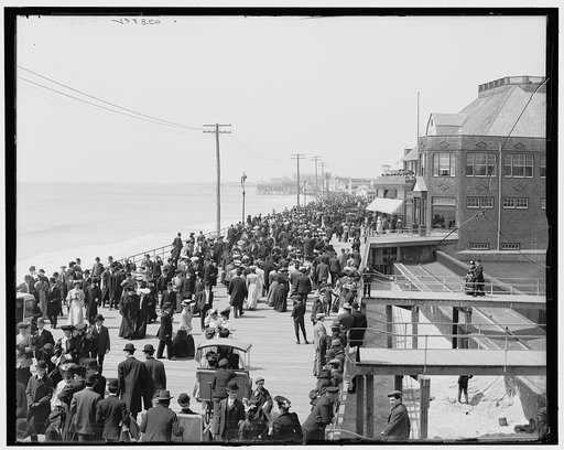 Atlantic City, New Jersey, south on the Boardwalk