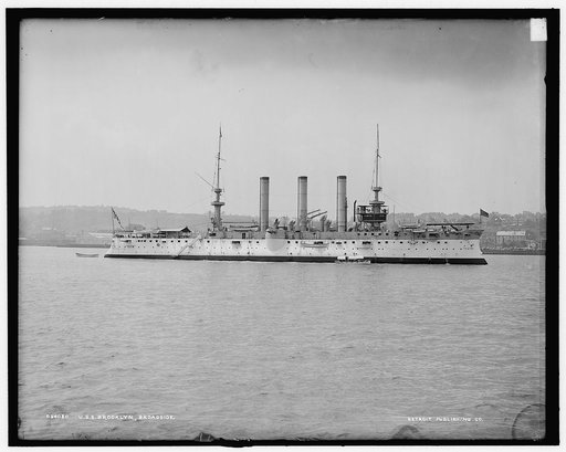 U.S.S. Brooklyn, broadside