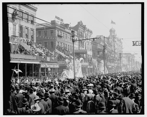 New Orleans, La., Mardi Gras Day, the "Red" Pageant