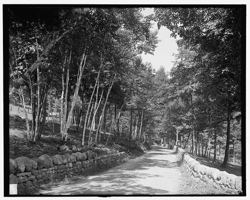 Lake George, N.Y., road at Silver Bay