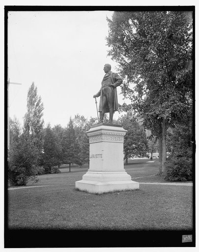Burlington, Vt., Lafayette Statue