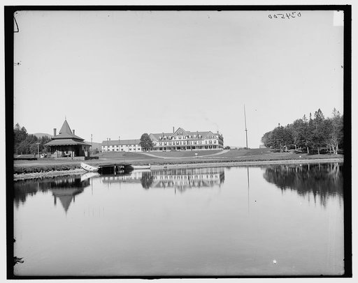 White Mtns., N.H., Saco Lake & Crawford House