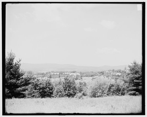 South Hadley, Mass., Mt. Holyoke College from Prospect Hill