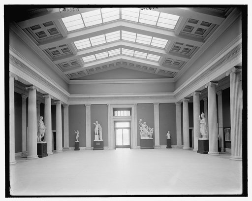 Buffalo, N.Y., sculpture court, Albright Art Museum