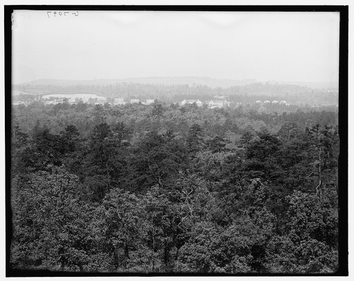 Fort Oglethorpe from Reed's Tower, Chickamauga, Georgia