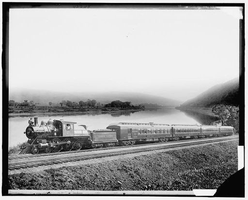 Copy of Lehigh Valley Railroad train
