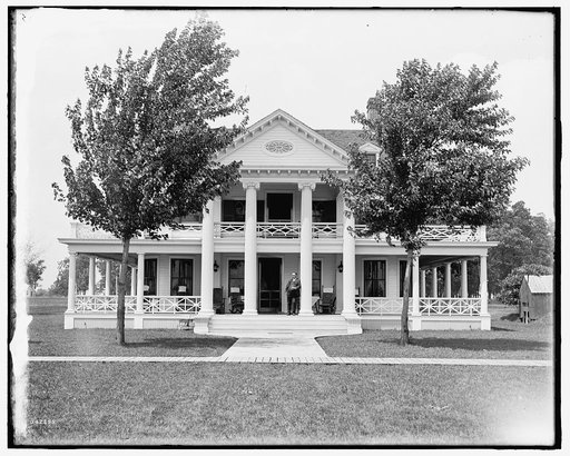 St. Clair Flats, Mich., Morgan residence