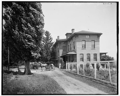 The Firs, New Baltimore, Mich., from west