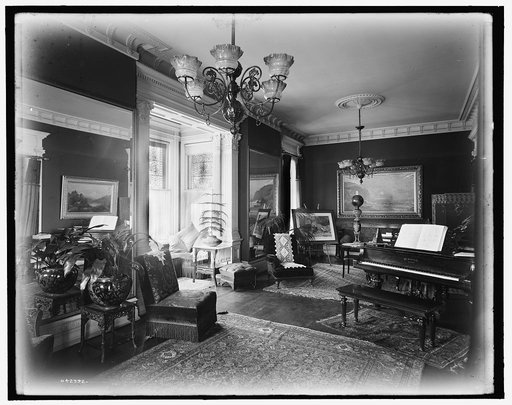 Detroit, Mich., residence of Mrs. H.C. Parke, music room