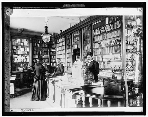 Bookstore, Carl Hinding, Naestved, Denmark