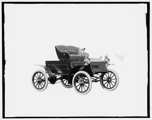 Northern automobile, front quarter view without top