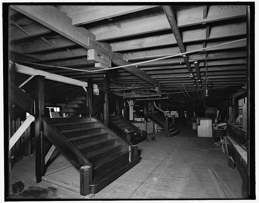 Interior of finishing shop, Detroit Ship Building Co.