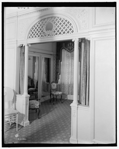 E.M. Bigsby Co. show rooms, entrance to French Room