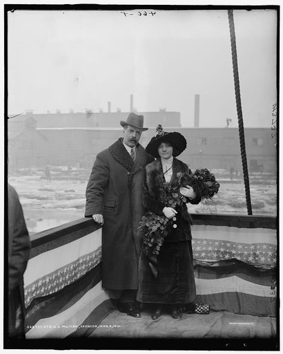 Str. A. D. MacTier, sponsor, Mar. 8, 1913