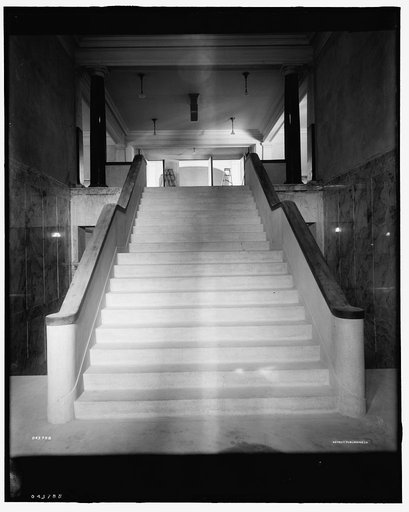 Detroit, Mich., Northwestern High School, main stairway