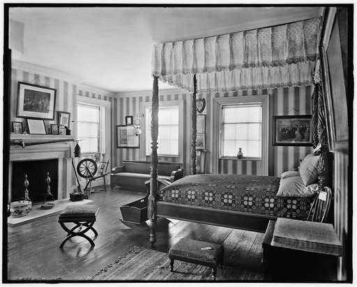 New York, N.Y., Washington's bedroom, Washington headquarters (Morris-Jumel Mansion)