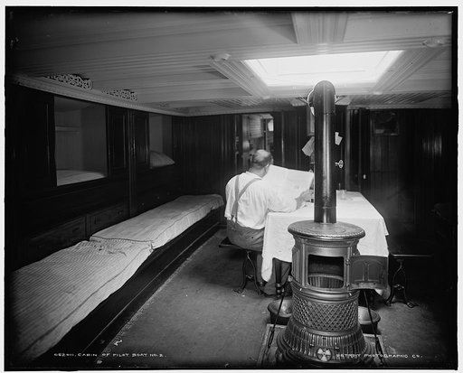 Cabin of pilot boat no. 2