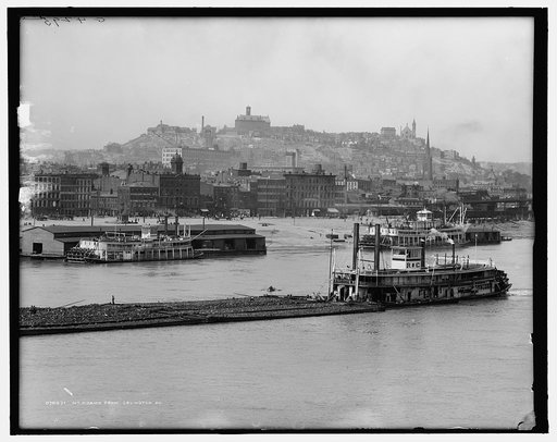 Mt. Adams from Covington, Ky.