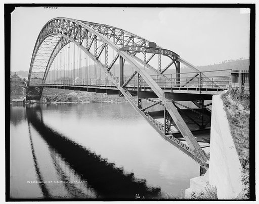 Arch bridge, Bellows Falls, Vt.
